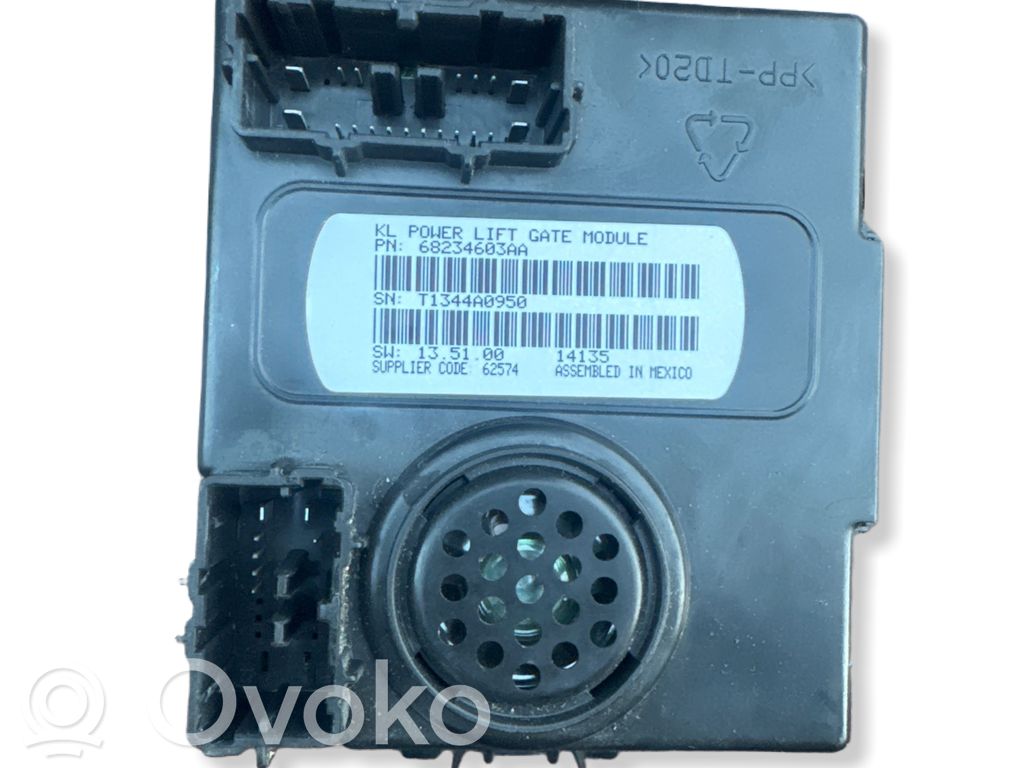 Unité de commande / module de hayon   68234603AA,T1344A0950,14135