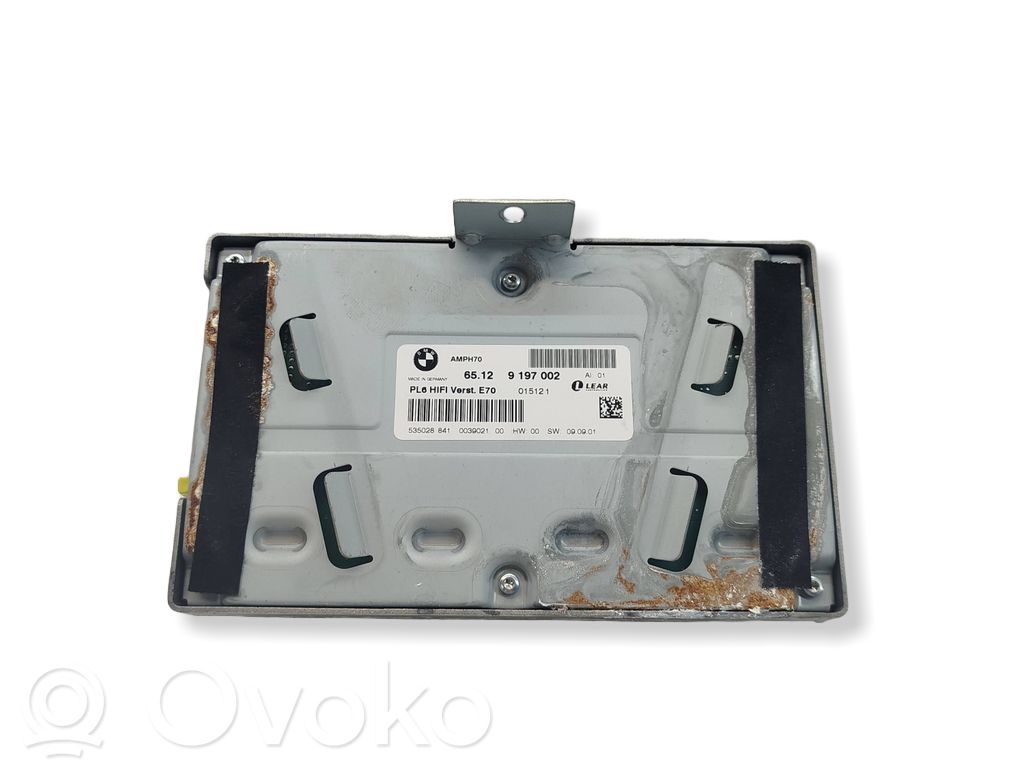 BMW X5 E70 Garso stiprintuvas 