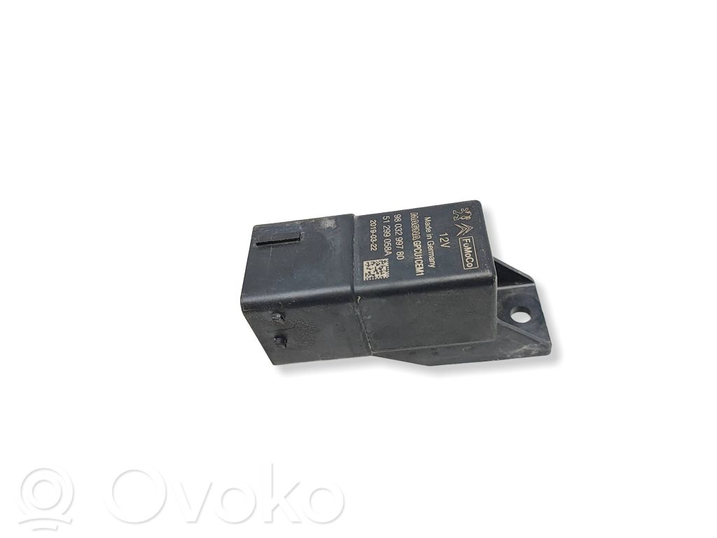 Przekaźnik / Modul układu ogrzewania wstępnego   9803299780,20190322