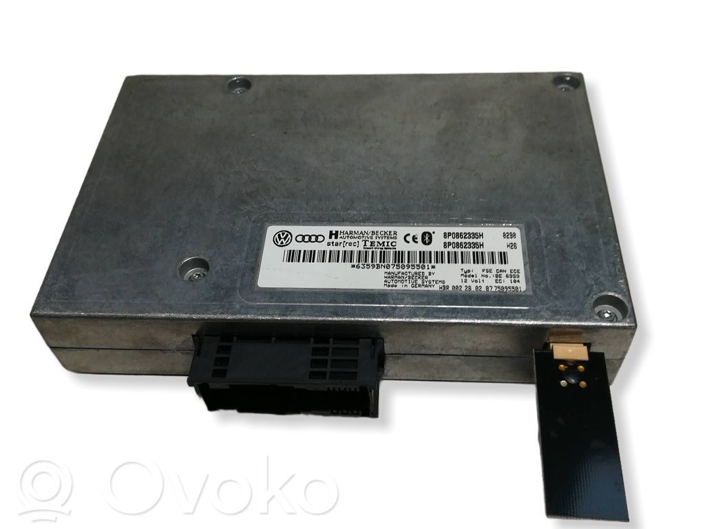 Bluetooth control unit module   8P0862335H