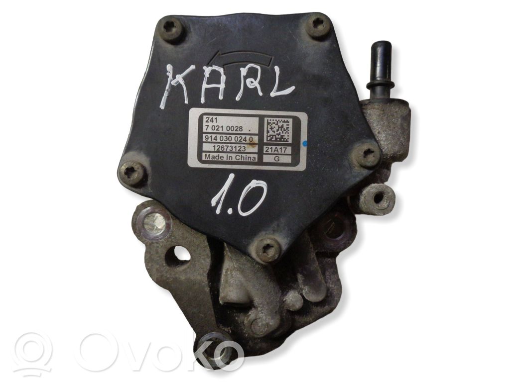 Opel Karl Vacuum pump 