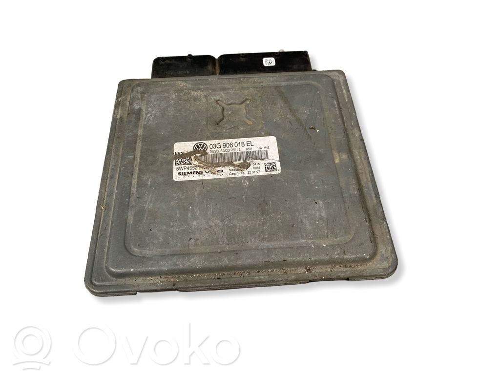 Engine control unit/module   03G906018EL,5WP45521