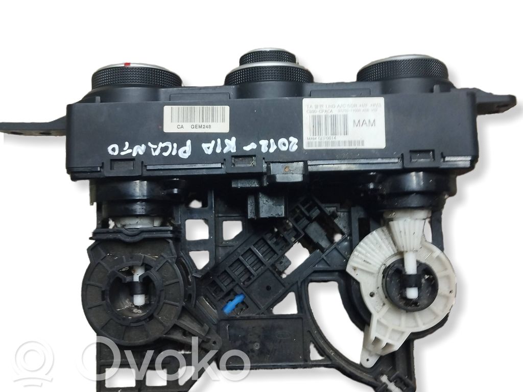 KIA Picanto Climate control unit 