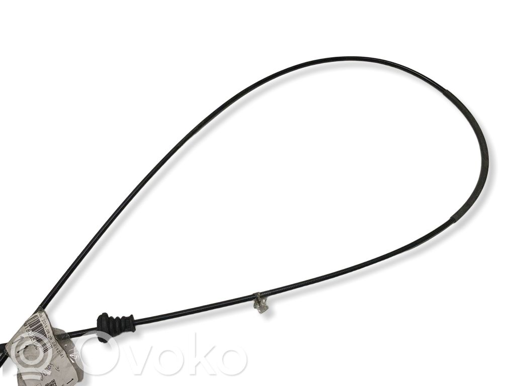 Audi Q7 4M Engine bonnet/hood lock release cable 