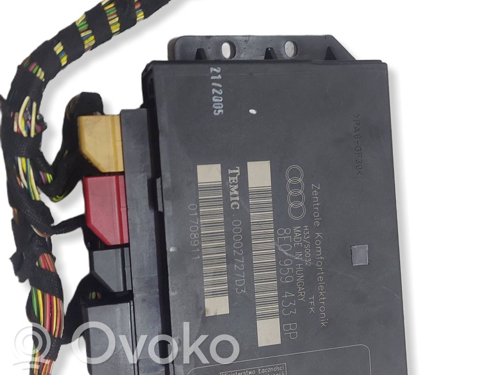 Audi A4 S4 B7 8E 8H Module confort 