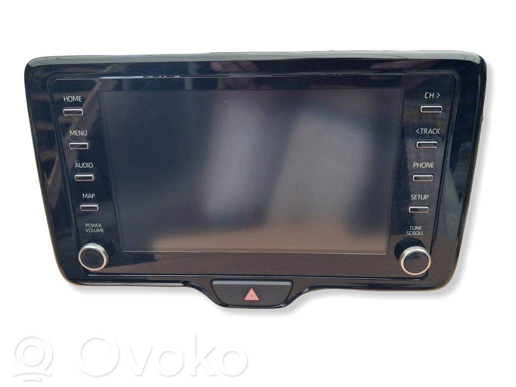 Toyota Yaris GR Panel / Radioodtwarzacz CD/DVD/GPS 