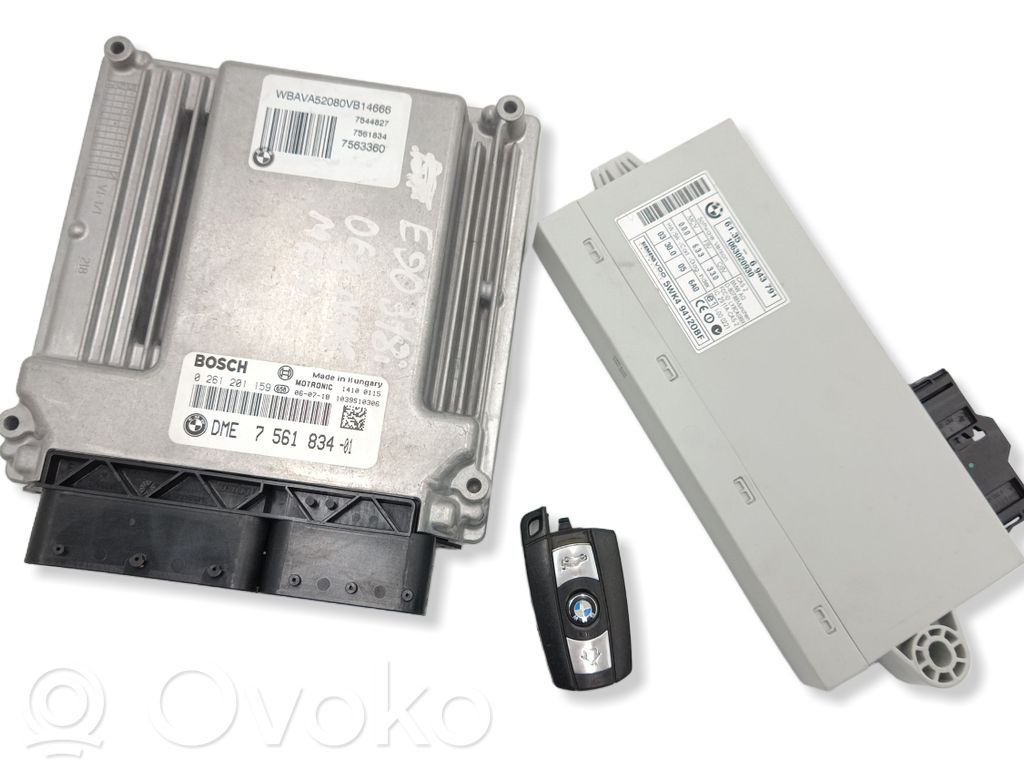 BMW 3 E90 E91 Kit cu ECU motor și set închidere uși 