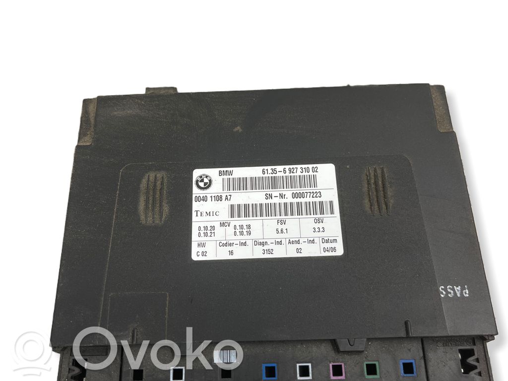 BMW 5 E60 E61 Seat control module 