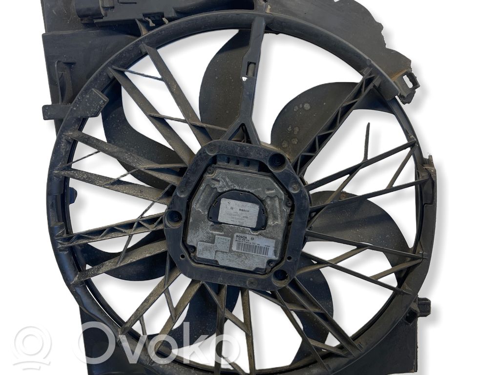 BMW 5 E60 E61 Elektrisks radiatoru ventilators 