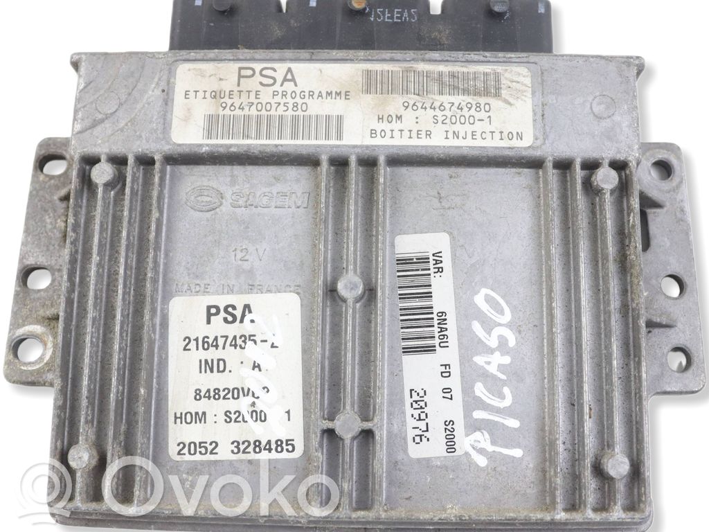Citroen Xsara Picasso Dzinēja vadības bloks 