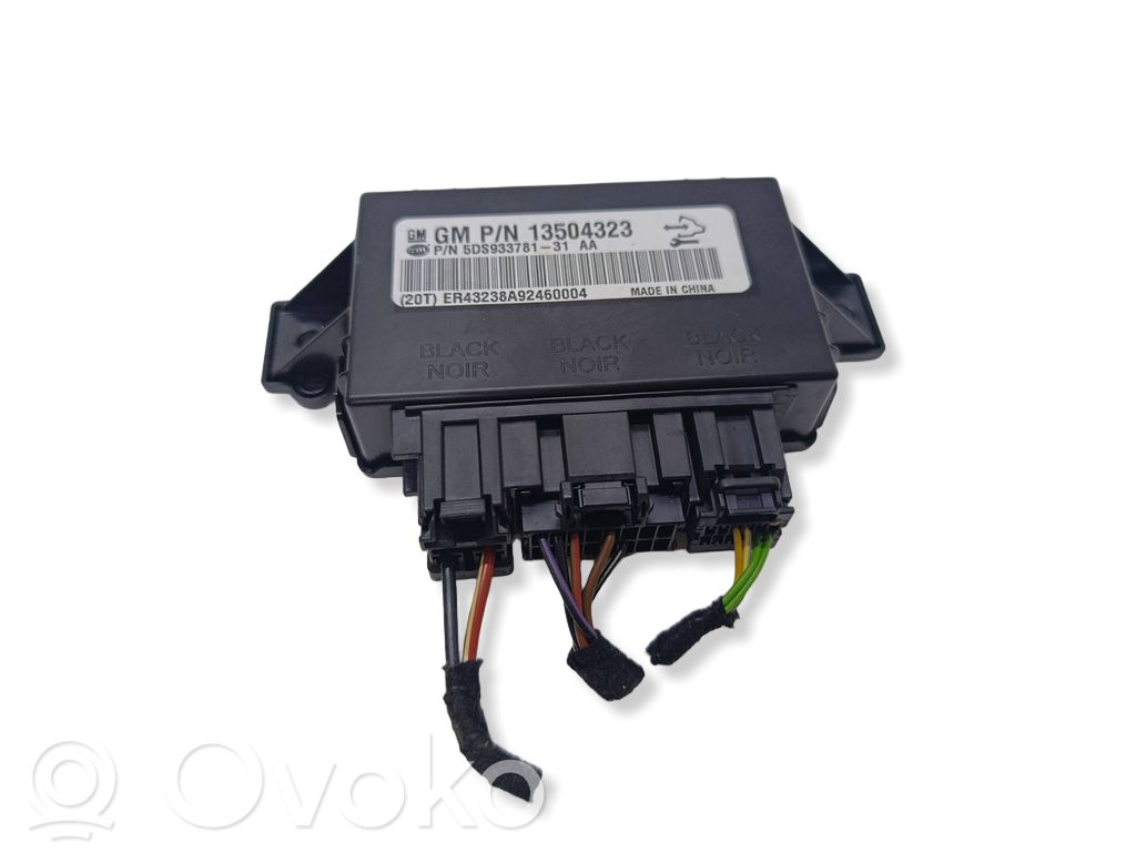 Seat control module   13504323,5DS933781
