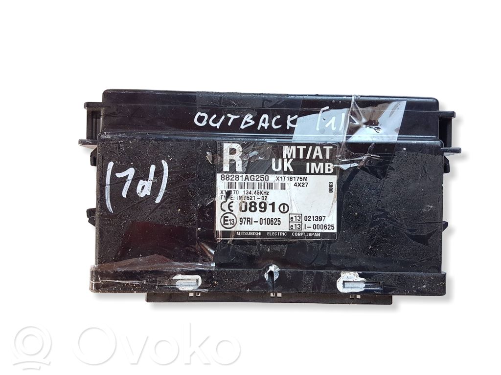 Subaru Outback Autres unités de commande / modules 
