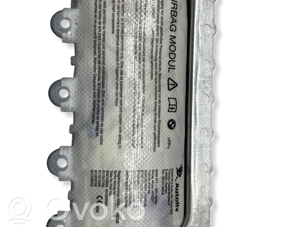 BMW 5 F10 F11 Poduszka powietrzna Airbag pasażera 