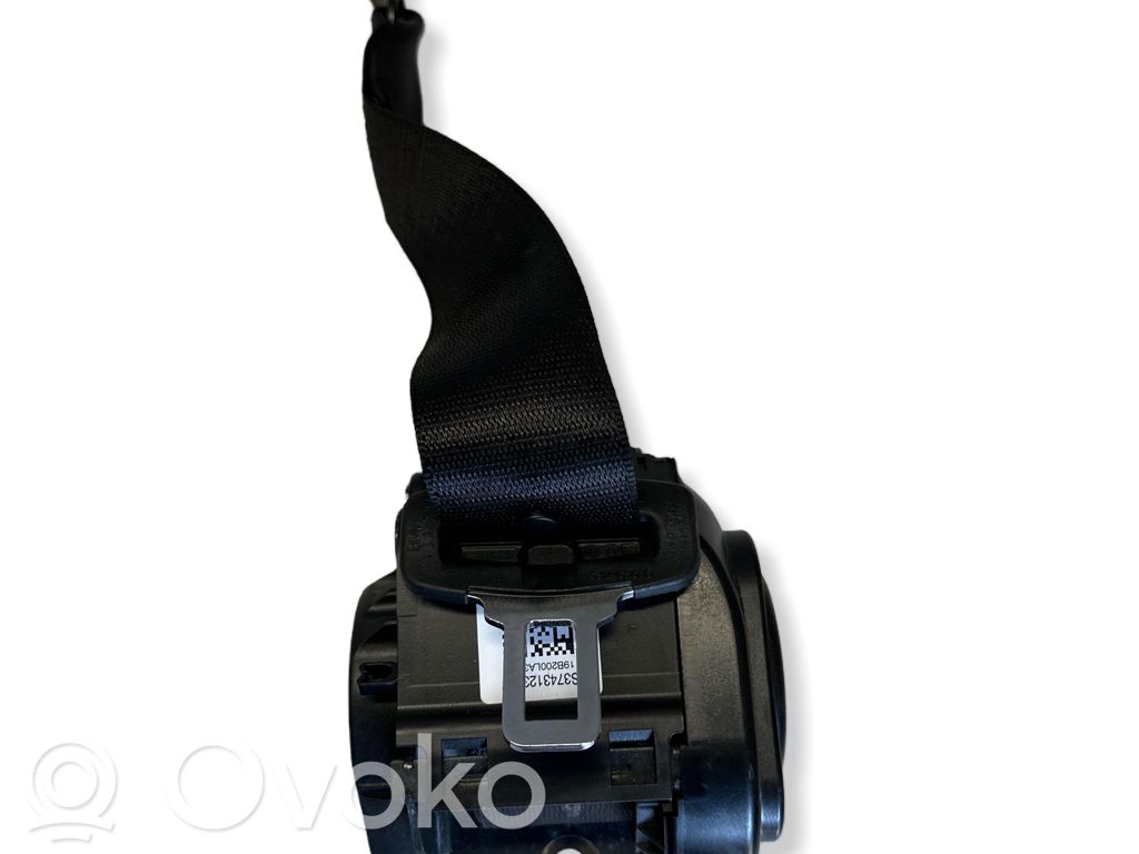 BMW 5 G30 G31 G38 Pas bezpieczeństwa fotela tylnego 