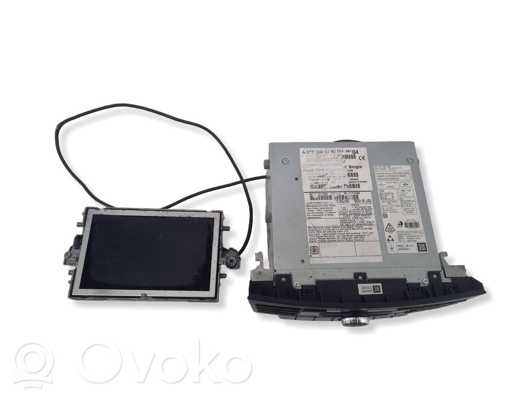 Mercedes-Benz E W212 Panel / Radioodtwarzacz CD/DVD/GPS 