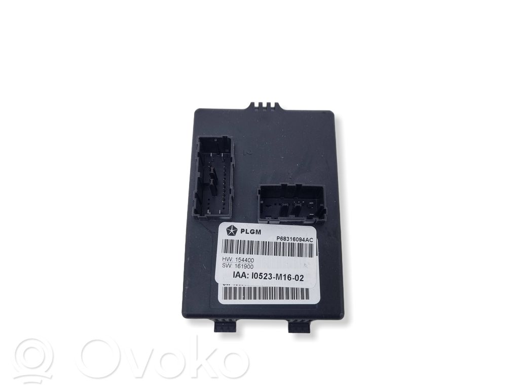 Tailgate/trunk control unit/module   P68316094AC,10523M1602,154400,161900