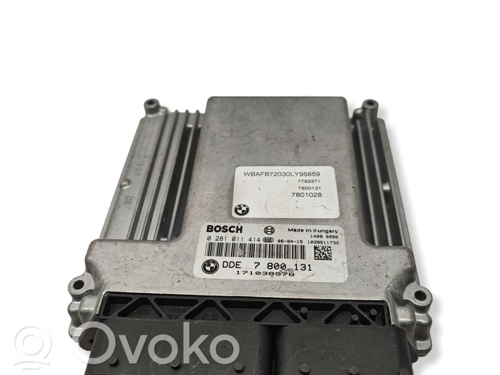 Unidad de control/módulo del motor   7800131,7801028,0281011414