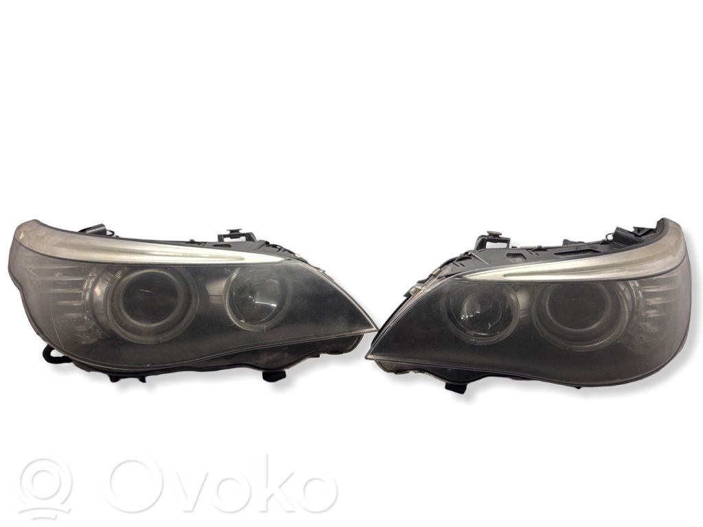 BMW 5 E60 E61 Headlights/headlamps set 
