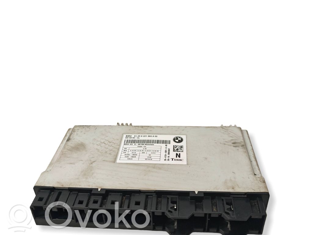 BMW X6 E71 Modul comandă scaune 
