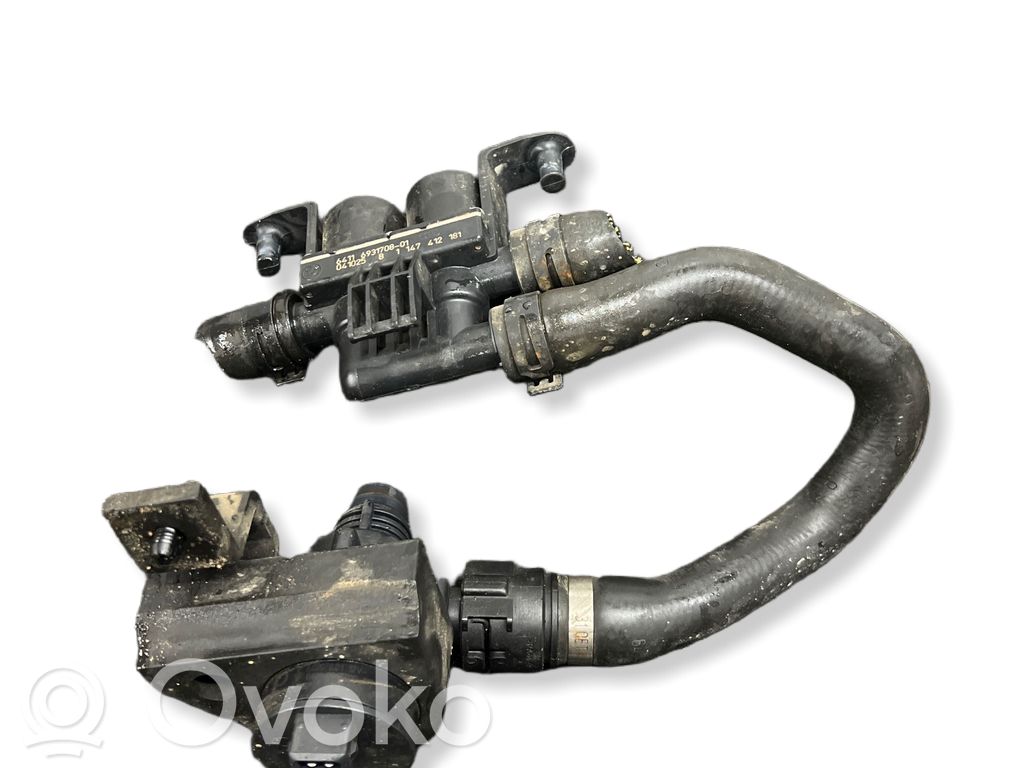 BMW 5 E60 E61 Valvola di regolazione del liquido di raffreddamento e del riscaldatore 