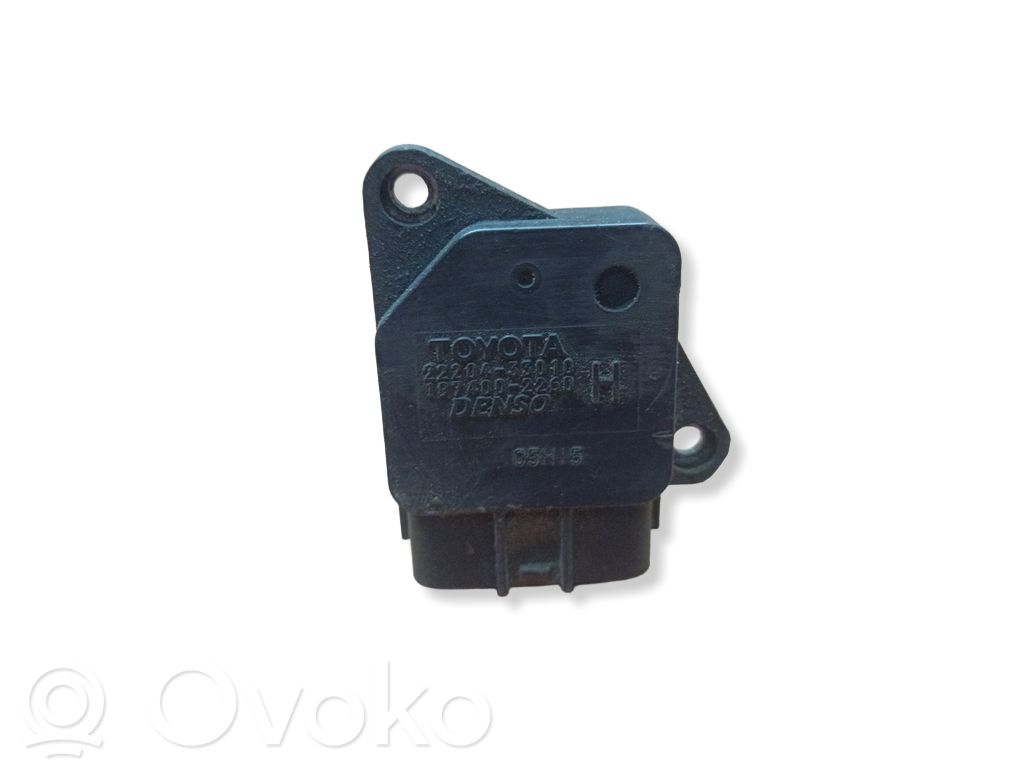 Toyota Yaris Mass air flow meter 
