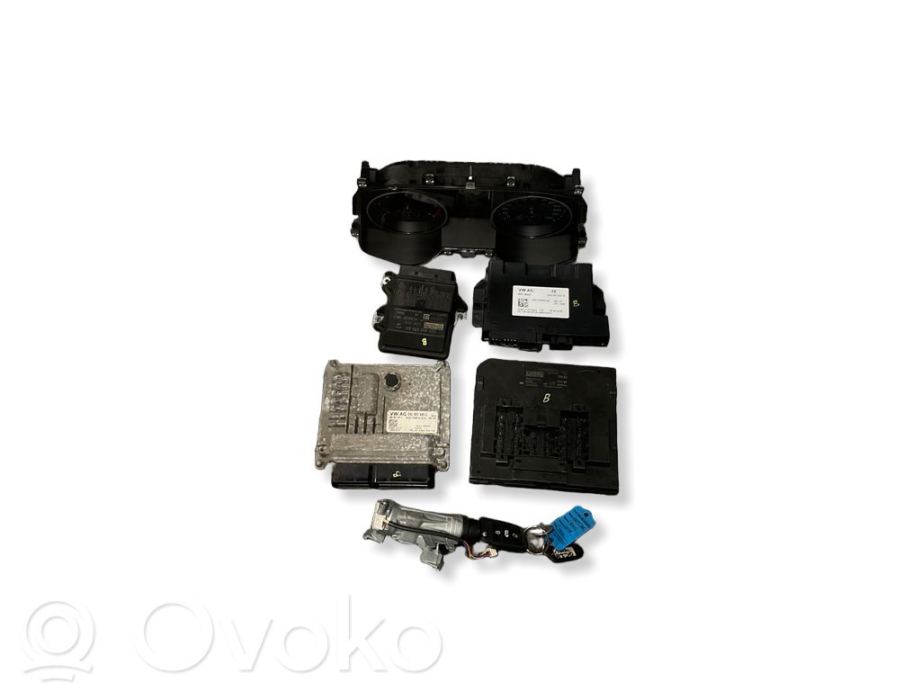 Volkswagen Crafter Engine ECU kit and lock set 
