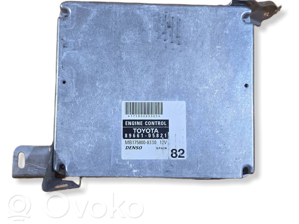 Toyota Avensis T250 Sterownik / Moduł ECU 