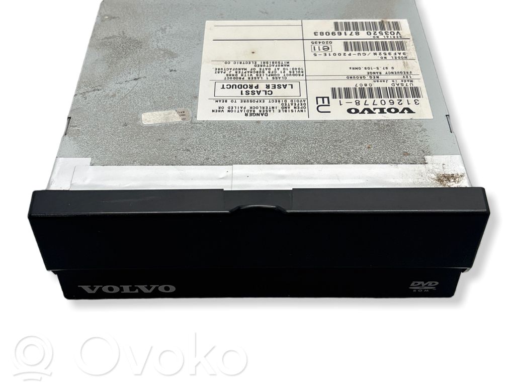 Volvo S60 Navigation unit CD/DVD player 