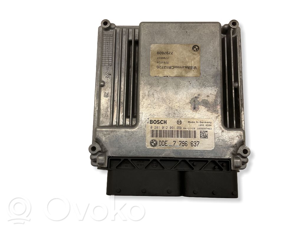 BMW 5 E60 E61 Engine control unit/module 