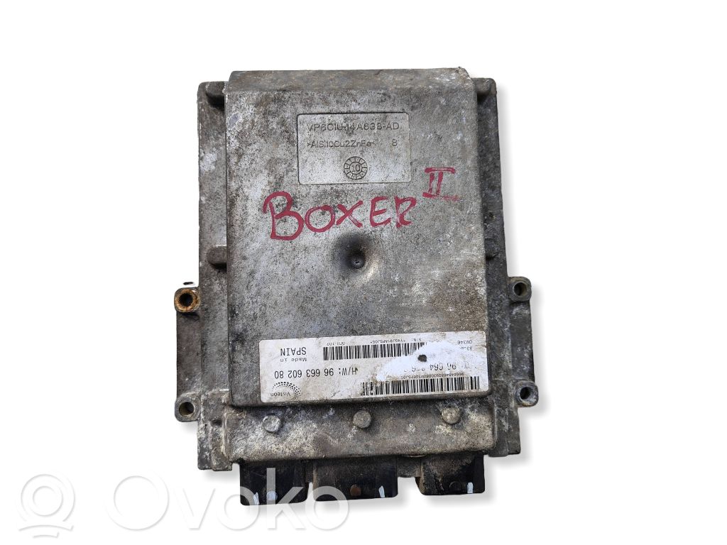 Peugeot Boxer Engine control unit/module 