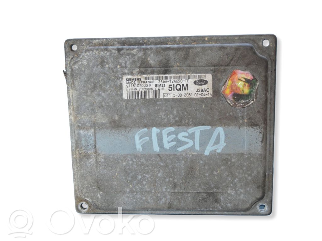 Ford Fiesta Engine control unit/module 