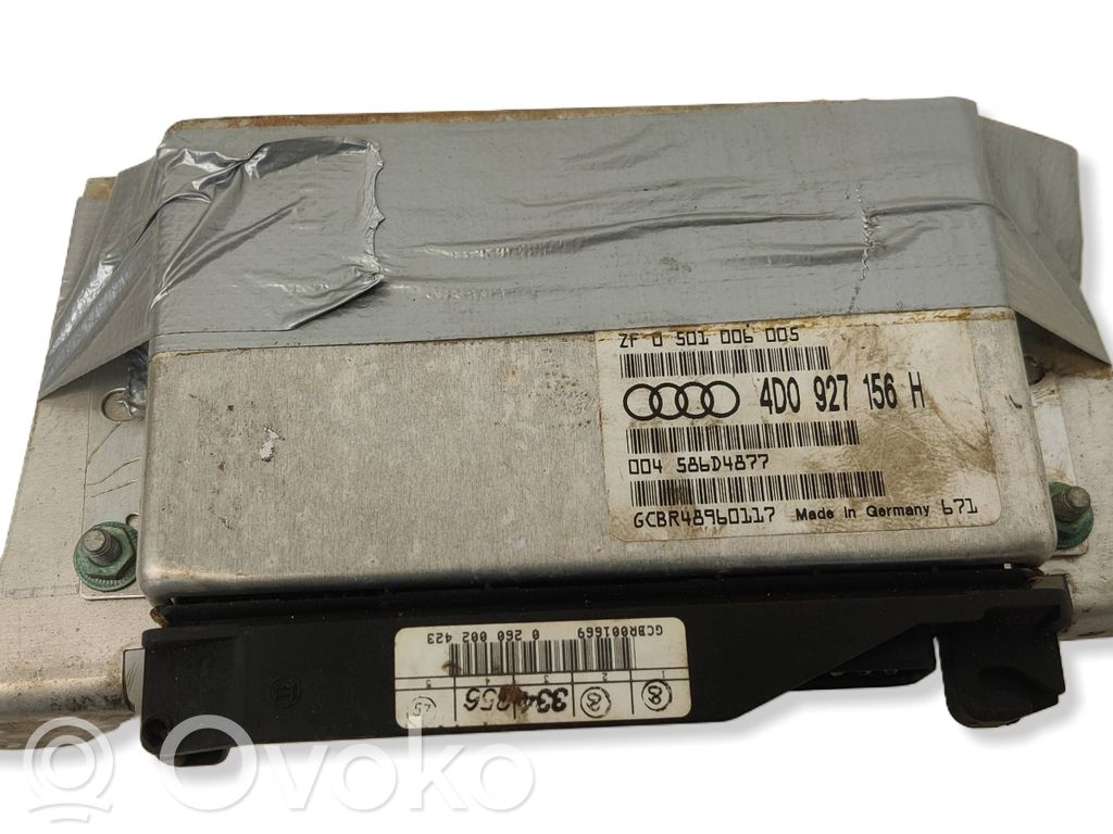 Audi A8 S8 D2 4D Gearbox control unit/module 