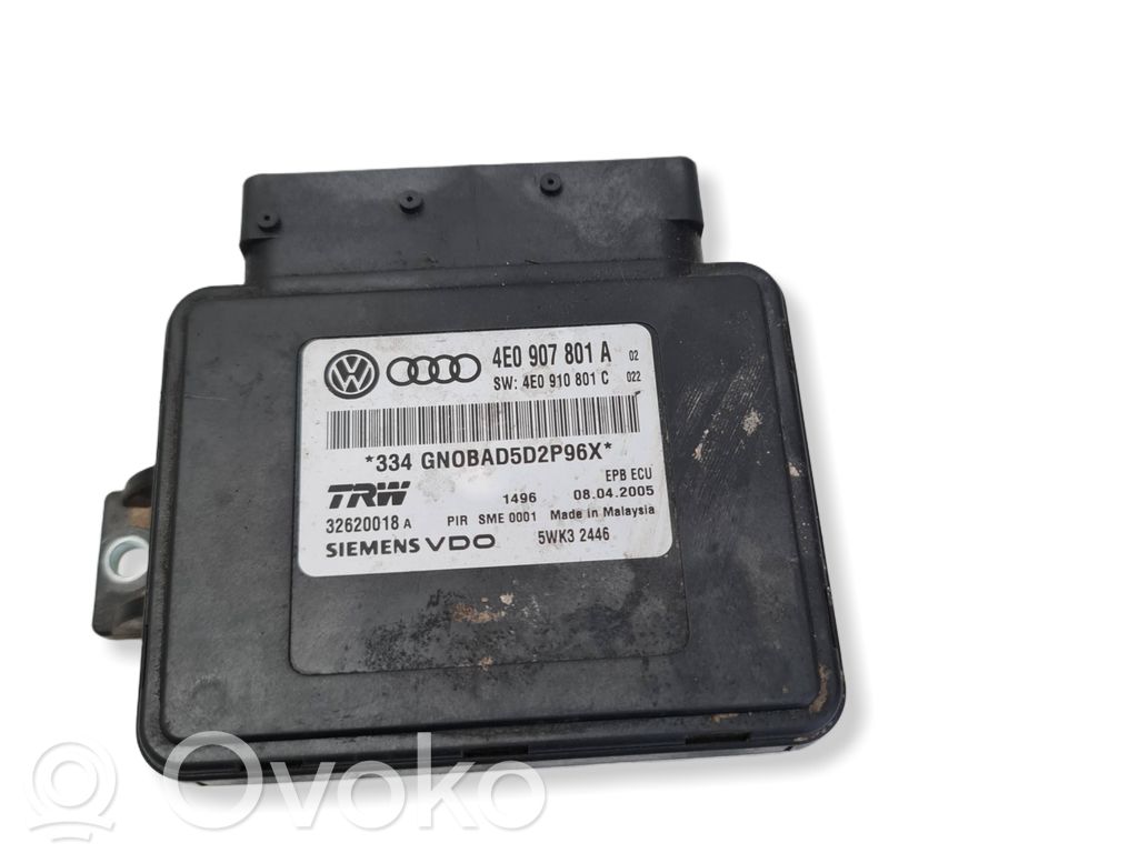 Hand brake control module   4E0907801A,4E0910801C,32620018,5WK32446
