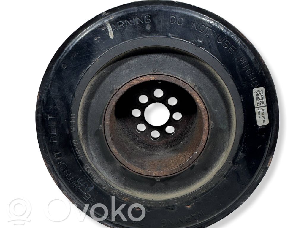Audi A4 S4 B8 8K Crankshaft pulley 