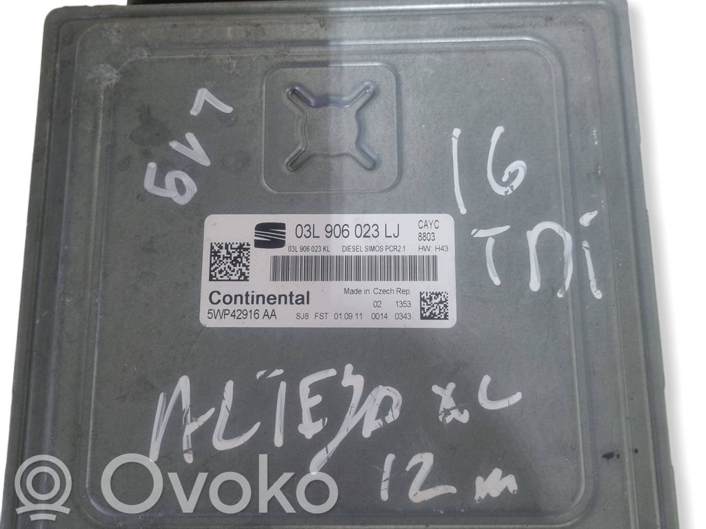 Opel Insignia A Engine control unit/module ECU 
