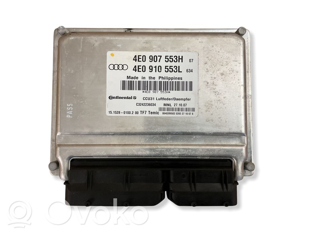 Audi A8 S8 D3 4E Suspension control unit/module 