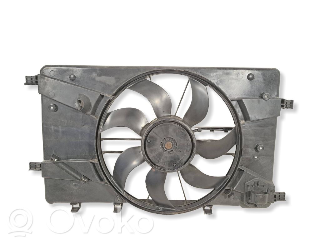 Opel Astra J Electric radiator cooling fan 