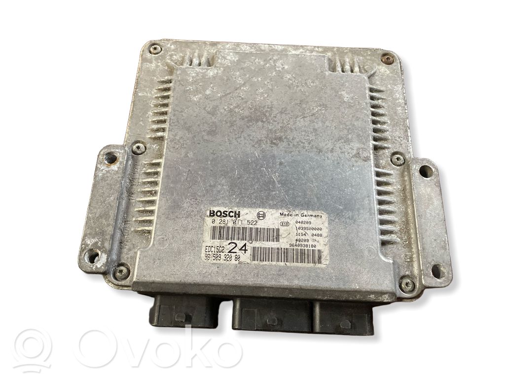 Citroen C4 I Engine control unit/module 