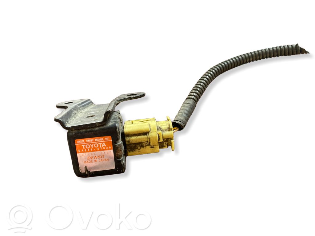 Toyota Prius (XW20) Sensor impacto/accidente para activar Airbag 