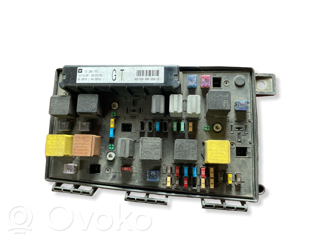 Opel Zafira B Sulakemoduuli 