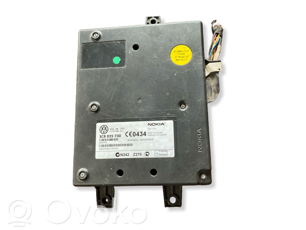 Volkswagen PASSAT B6 Bluetooth control unit module 