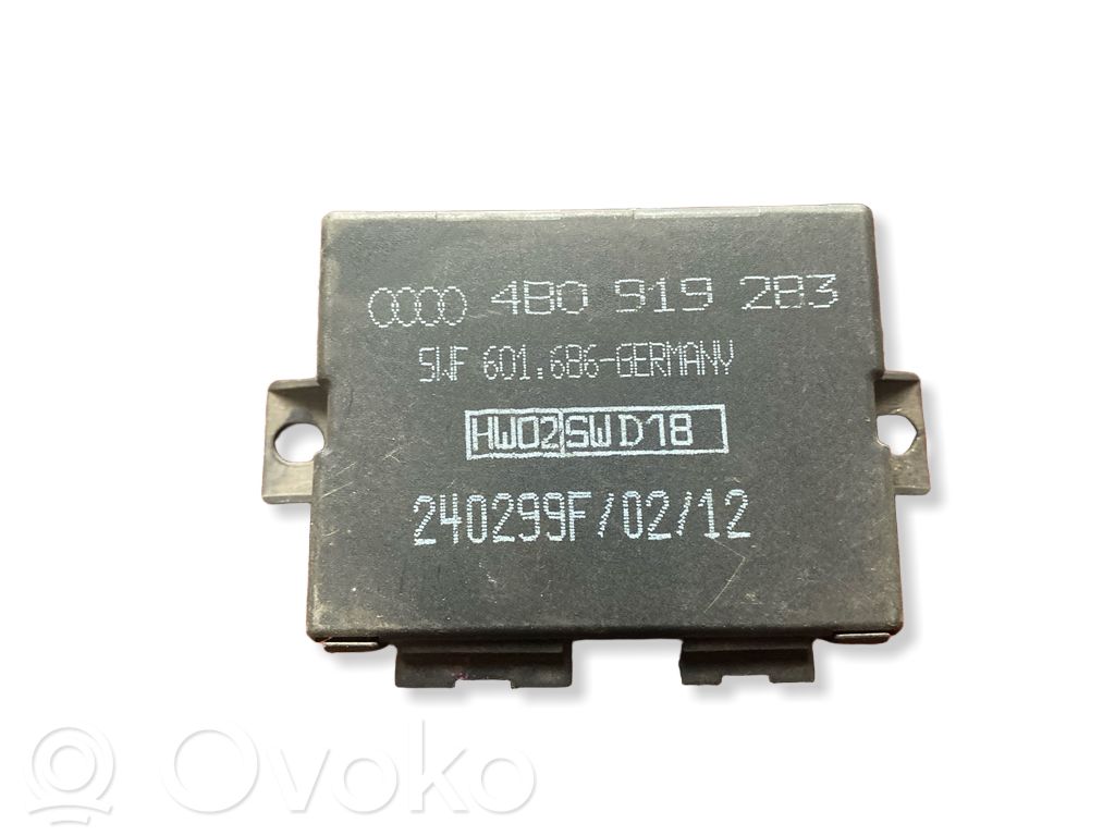 Audi A6 S6 C5 4B Parking PDC control unit/module 
