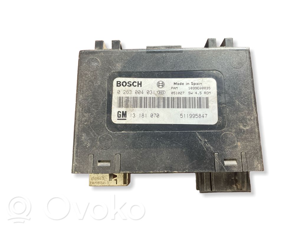 Opel Zafira B Parking PDC control unit/module 
