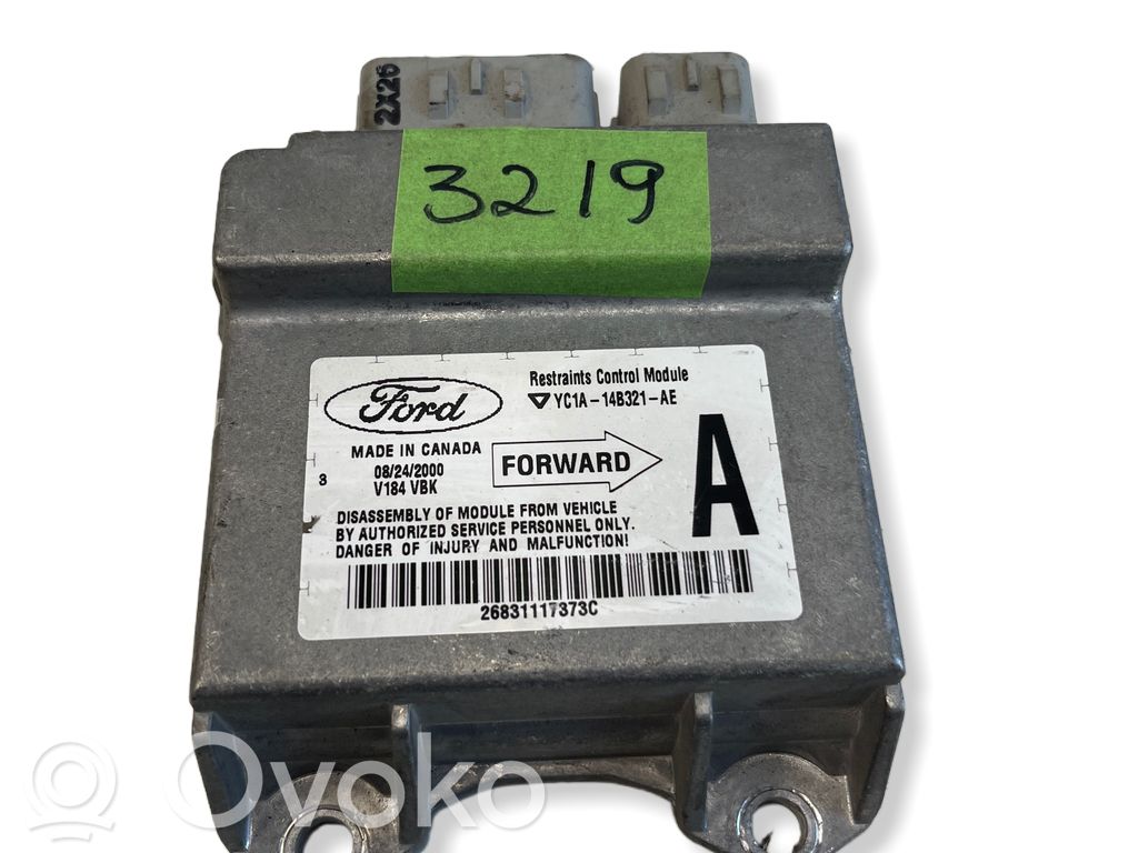 Airbag control unit/module   26831117373C,YC1A14B321AE