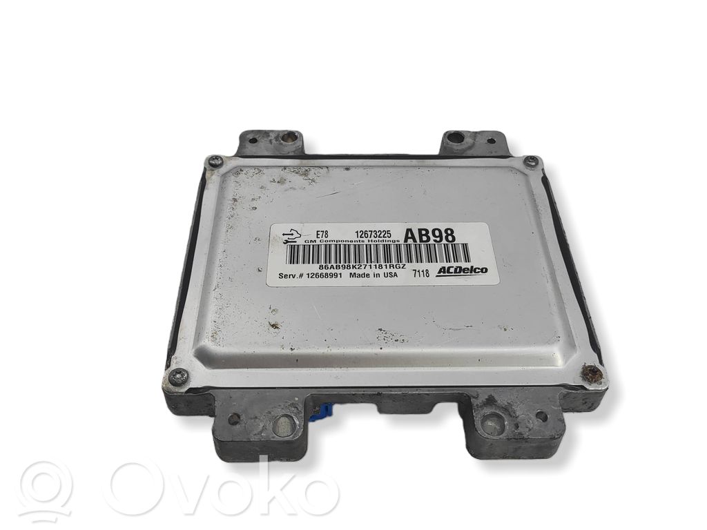 Opel Zafira C Engine control unit/module 