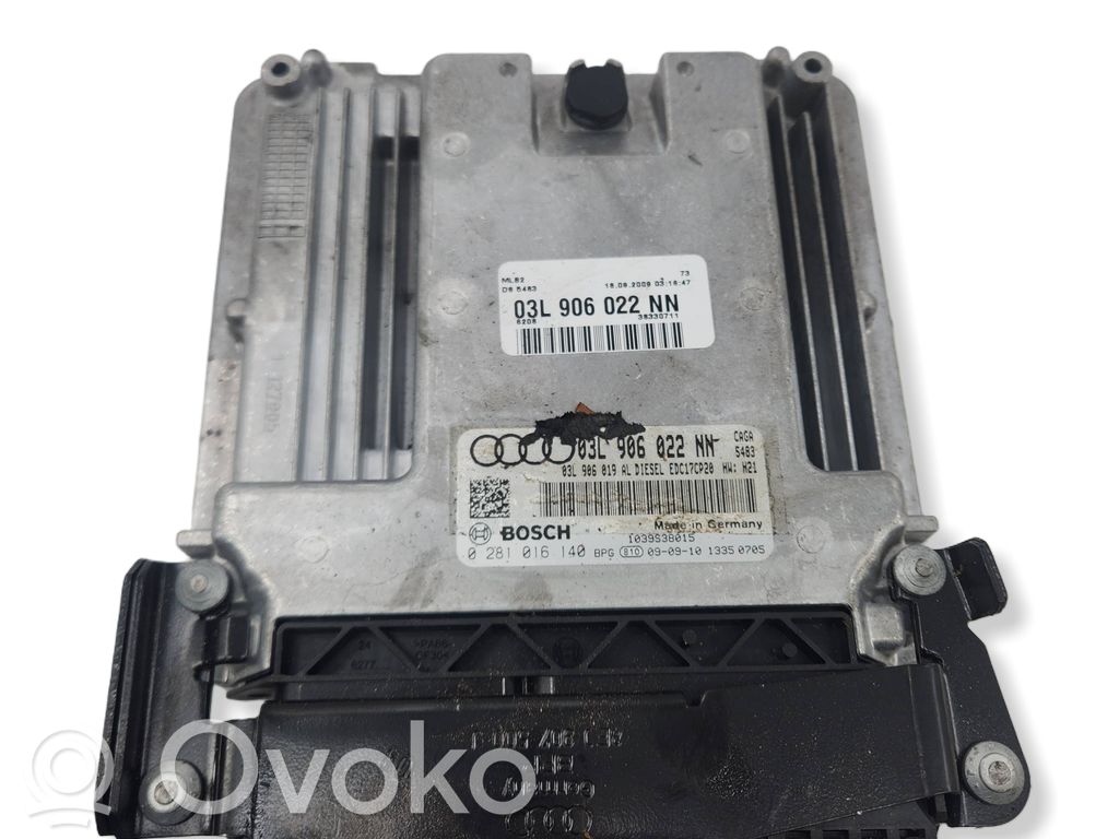 Audi A5 8T 8F Engine control unit/module 