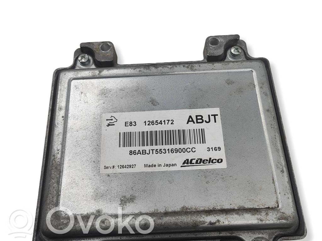 Engine control unit/module   12654172,86ABJT55316900CC,12642927