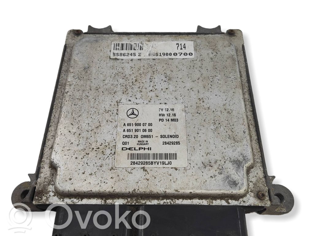 Mercedes-Benz Sprinter W906 Sterownik / Moduł ECU 