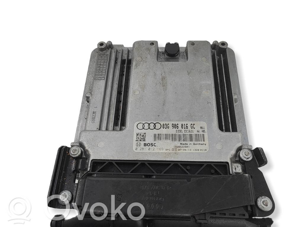 Engine control unit/module   03G906016GC,1039S22801,0281012169
