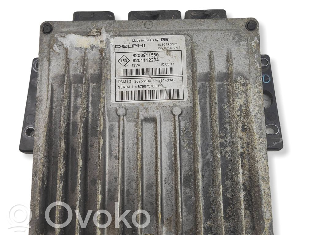 Engine control unit/module   8200911560,8201112294,28256130